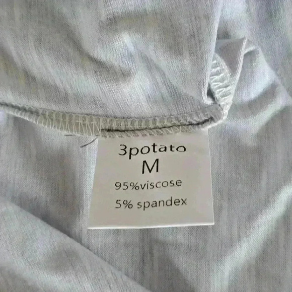 3 Potato Open Cardigan - Colors: Lavenders, Greens, Browns - Size: M - Picture 7 of 7